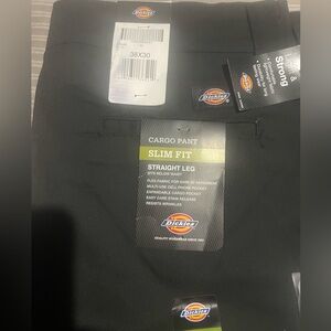 Dickies Black Straight Leg Cargo Pants